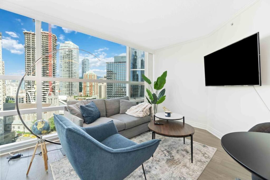 2Br Condo With Breathtaking View In Downtown! Free Parking - 6 Sleep Vancouver Extérieur photo