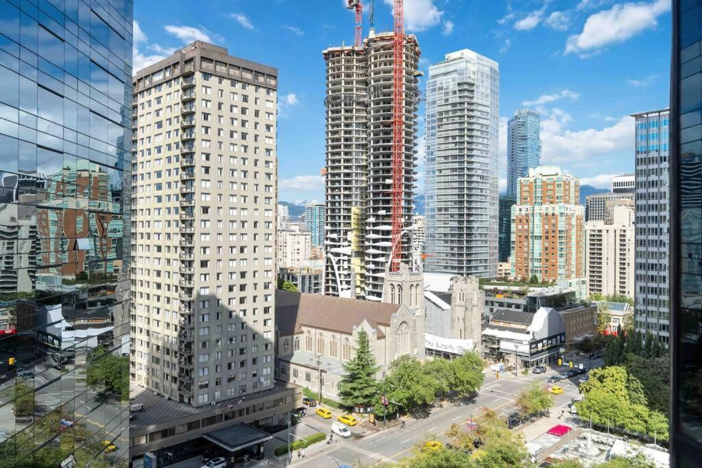 2Br Condo With Breathtaking View In Downtown! Free Parking - 6 Sleep Vancouver Extérieur photo